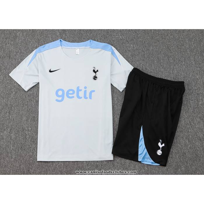 Fato de Treino
 Tottenham Hotspur 2024/25 Manga Curta
 Cinza
 - Calcas Curta
